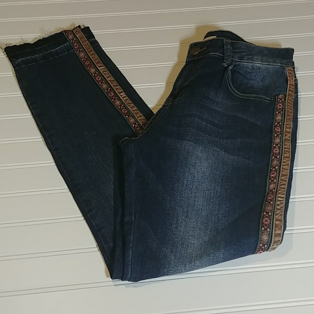Angel + Premium Boho Skinny Jeans